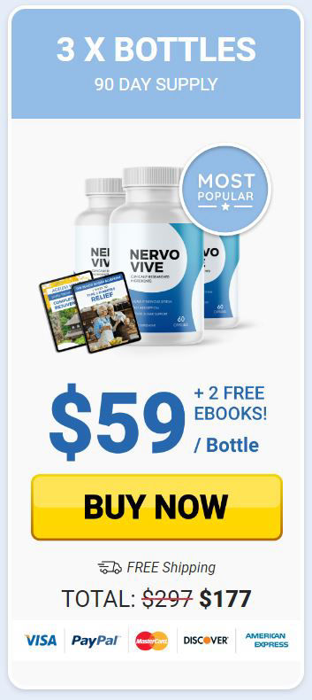 Nervovive 3 $59/bottle